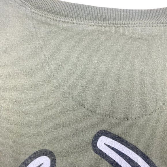 PIEL DE Toro Men's Army Green Logo Short Sleeve Crew Neck T Shirt US M - Picture 8 of 10